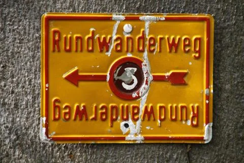 Rundwanderweg 3 Stock Photos