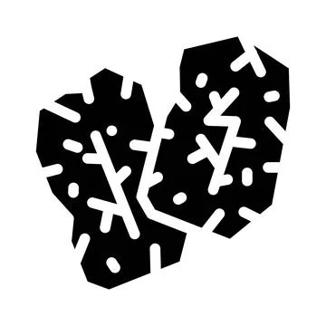 Runes accessory glyph icon vector illustration flat 스톡 일러스트