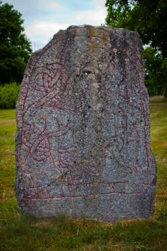 Runestone 스톡 사진