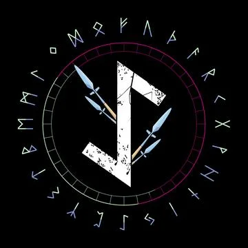Runic alpahbet Stock Illustration