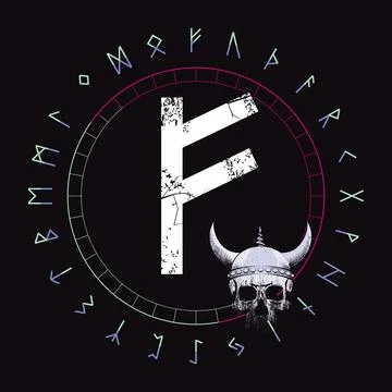 Runic alphabet Stock Illustration