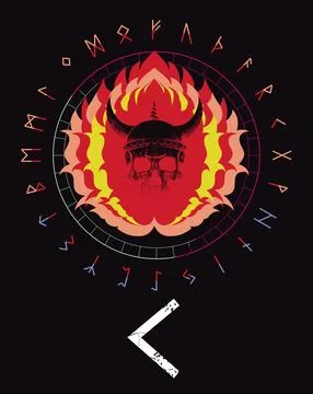 Runic alphabet Stock Illustration