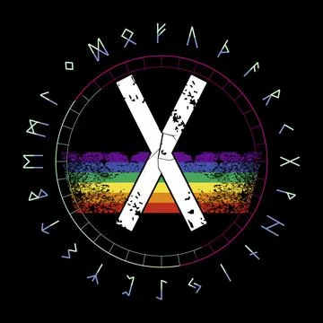 Runic alphabet Stock Illustration