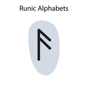 Runic Alphabets Illustrazione stock