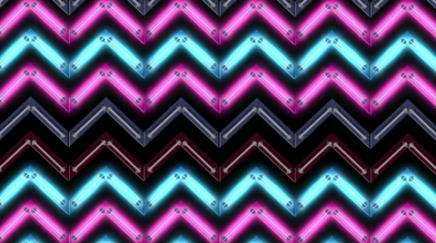 Up Runing Neon Lights Vídeo Stock 59553547