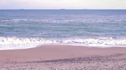 Runner on the beach Stockbeeldmateriaal 84992757