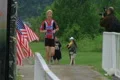 Runner Finishing Race Footage