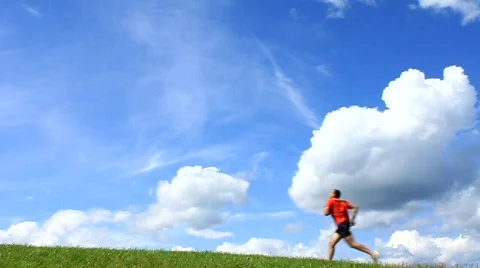 Runner Video stock 739746