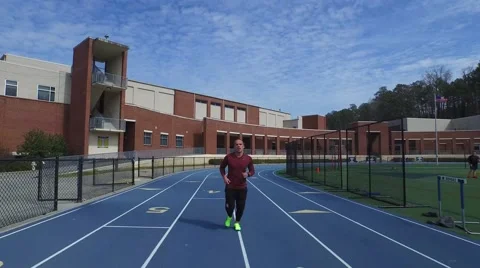 Runner Stock Footage 61169350