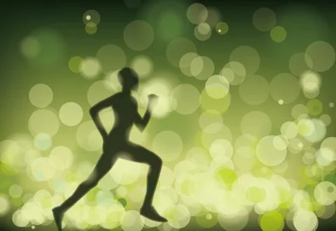 Runner Stock Illustration
