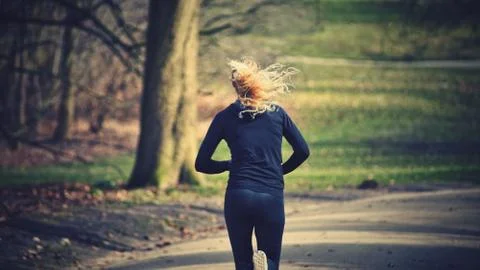 A runner Stock Photos