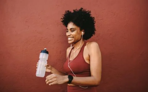 Runner resting after workout Stock Photos