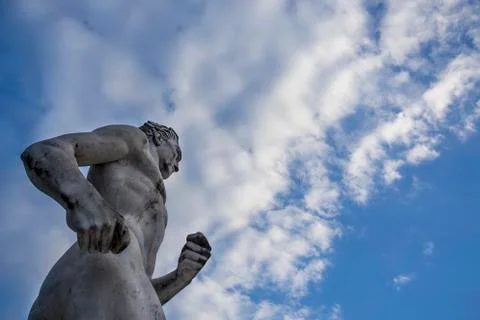 Runner statue Stock Photos