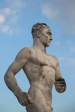 Runner statue Stock Photos