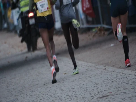 Runners slowmotion Stock Footage 83774509