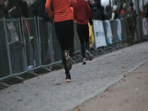 Runners slowmotion Stock Footage 83775887