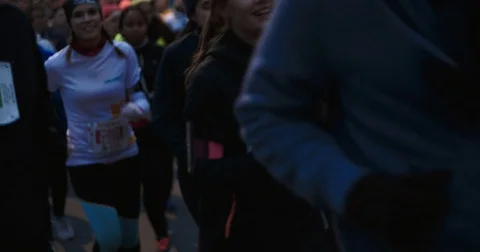 Runners slowmotion Stock Footage 83778113