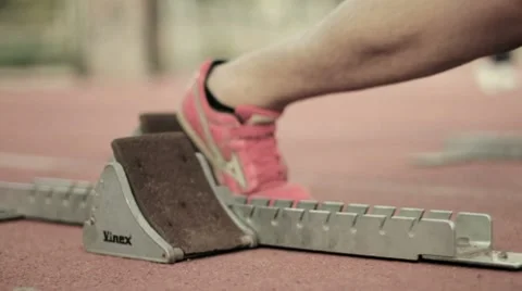 Runners at the start 5 스톡 동영상 7746508