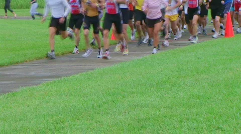 Runners Starting Race 動画素材 649253