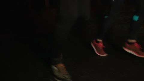 Runners taking on an ultramarathon 스톡 동영상 147515111