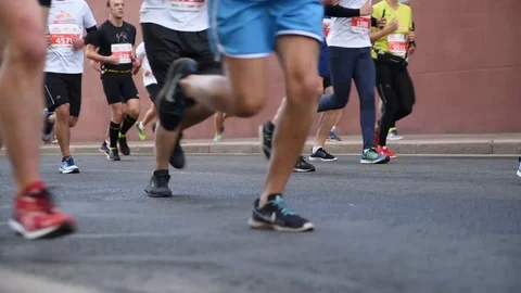 Running 2019 Video stock 115971264