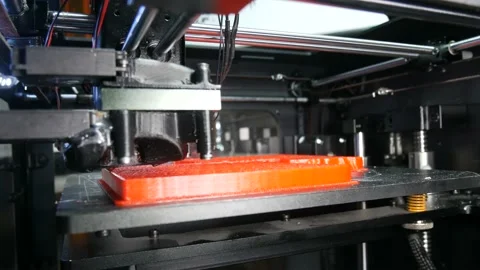 Running actual 3d printer 動画素材 89659425