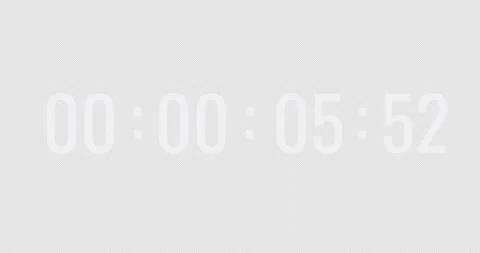 Running and counting time Video stock 254044698