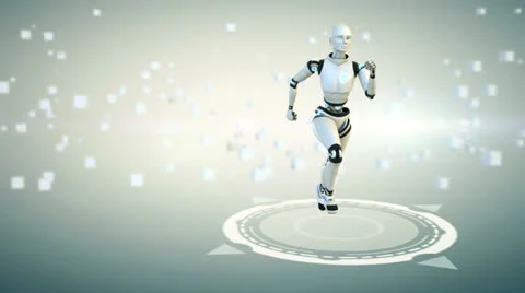 Running android Video stock 24720813