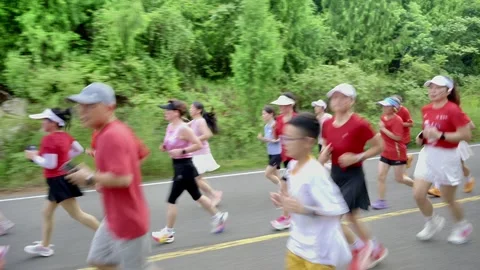 Running association flag close-up Stock Footage 341739128