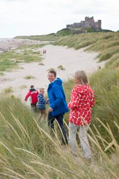 Running onto the beach Фото