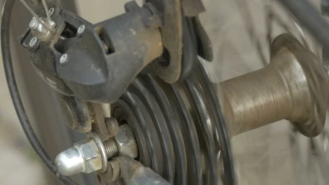 Running Bicycle Cogset Stock Footage 88769067