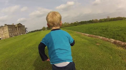 Running boy Stock Footage 46725325