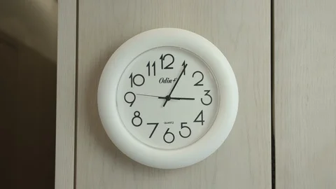 Running clock or time Stock Footage