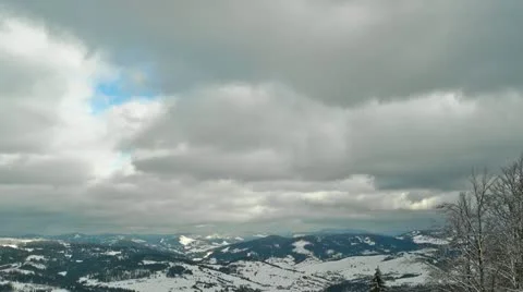 Running clouds 720p Stock Footage 10811828
