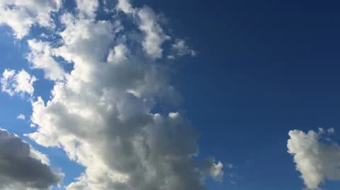 Running clouds background Stock Footage 11538550