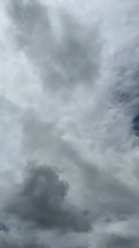 Running clouds background. Time lapse of blue clouds during the day. Stock Footage 301166367