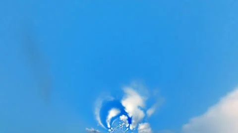 Running clouds. Stock Footage 1011362