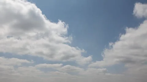 Running clouds Video stock 5397826