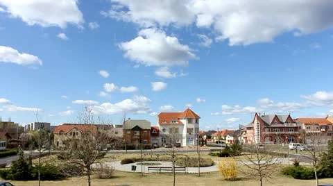 Running clouds Stock Footage 10866713