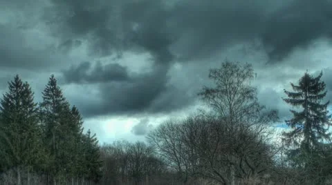 Running clouds Stock Footage 11322129