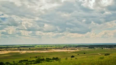 Running clouds Stock Footage 11364570