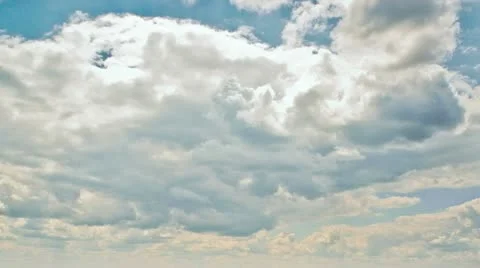 Running clouds Stock Footage 11364641