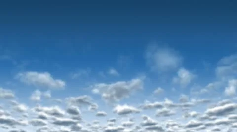 Running clouds HD Stock Footage 11016977