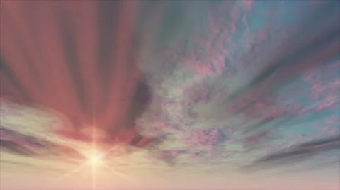 Running clouds HD Stock Footage 11128873