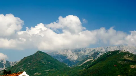 Running clouds. timalapse Stock Footage 67621094