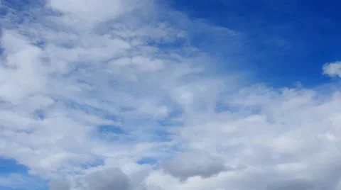 Running clouds. Timelapse Stock Footage 40101010