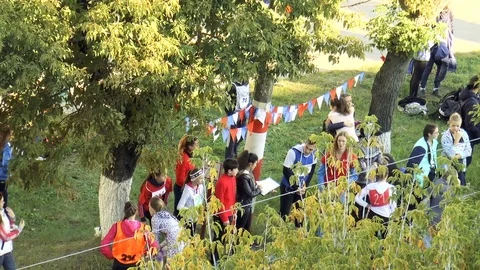 The running day Stock Footage 80717319