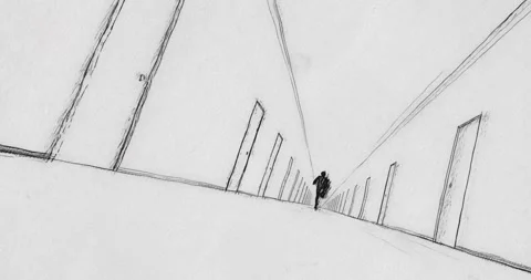 Running in an Endless Corridor Vidéo 334712863