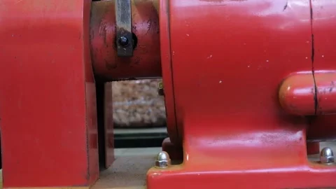 Running engine Stock Footage 170830081