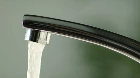 Running Faucet tap Stock Footage 260355725